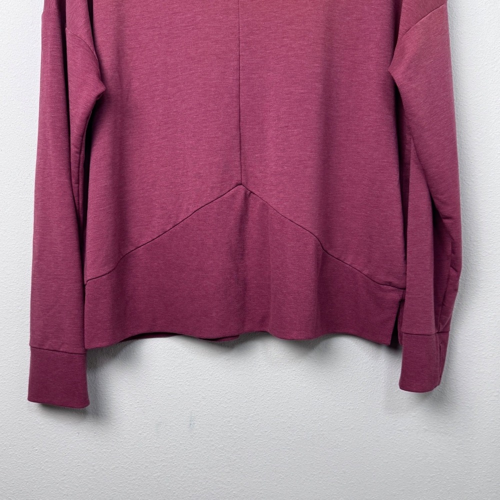 Kuhl Rhea Sweater Dusty Pink Mauve Pullover Thumbholes Granola Girl Hiking L - Picture 6 of 12